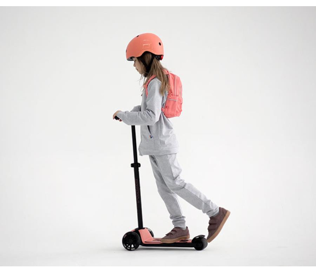 Scoot & Ride Kask Ochronny S-M dla dzieci 3+ Peach - 1014705 - zdjęcie 4